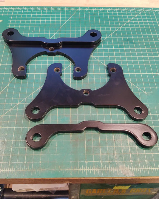 Early 14 Bolt Disc Brake Conversion Brackets Single Rear Wheel ONLY